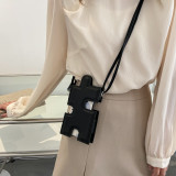 Trendy Latest Handbags PU Shoulder Young Lady Leather Bags Mini Ladies Unique Purses For Woman