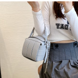 New Arrival  Square Ball Shape women handbags Stylish Korean Style PU Leather Woven Bags Ladies Fashion Bags Wholesale Hot
