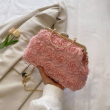 Factory Wholesale Handbags  Lady Flower Chain Bags Lady Design Purses For Females