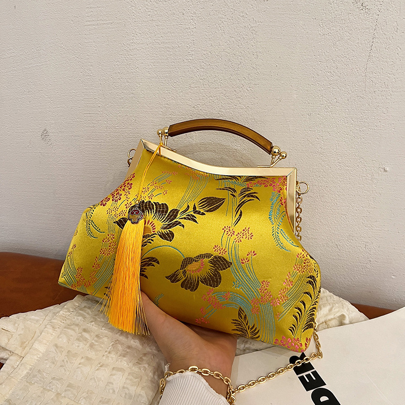 MUKZIN“Capsule Collection”New Chinese-style national trend printed handbag & crossbody bag