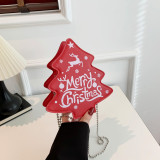 Whwinter new Christmas tree bags chain fashion trend all ins single shoulder crossbody word mother-daughter bag