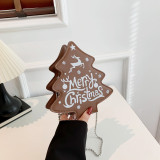 Whwinter new Christmas tree bags chain fashion trend all ins single shoulder crossbody word mother-daughter bag