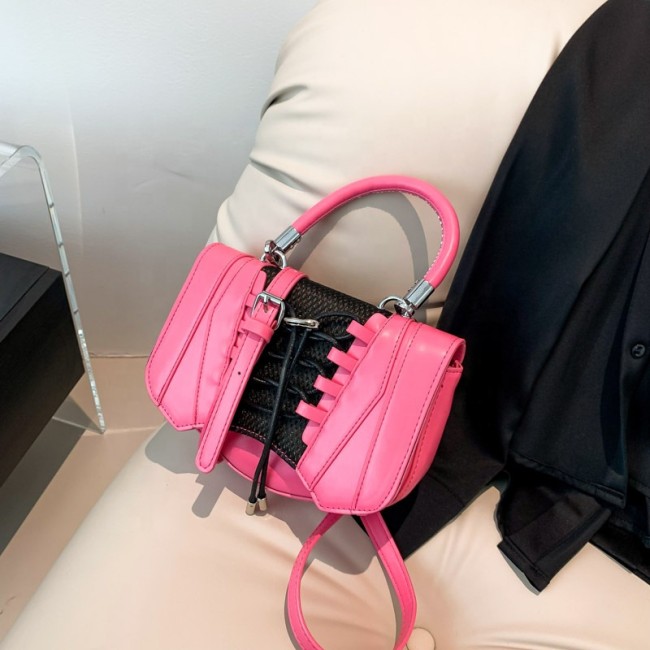 Fashon Bags PU Leather Trendy Handbags Hot Selling Summer Bag for Ladies Small Designer String Women Hand Bag Storage