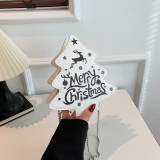 Whwinter new Christmas tree bags chain fashion trend all ins single shoulder crossbody word mother-daughter bag