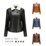 European and American cross-border autumn and winter new fur integrated fur jacket women's plush long sleeved warm jacket casual European and American sizes