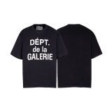 Outer Single Gallery Dept Classic Letter Basic Slogan Logo Printed Short Sleeve American High Street T-shirt Pure Cotton