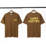 Outer Single Gallery Dept Classic Letter Basic Slogan Logo Printed Short Sleeve American High Street T-shirt Pure Cotton