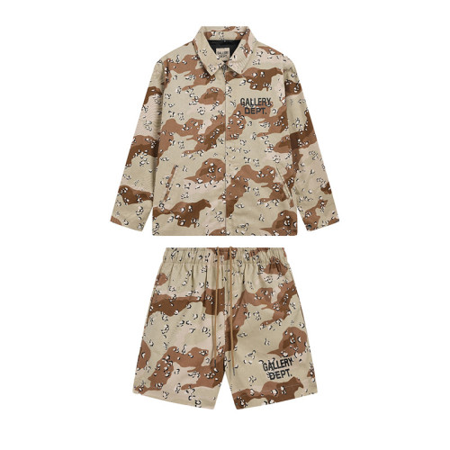 New letter printed desert camouflage coach jacket with high street zipper jacket for exterior single Gallery Dept