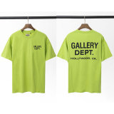 Outer Single Gallery Dept Classic Letter Basic Slogan Logo Printed Short Sleeve American High Street T-shirt Pure Cotton