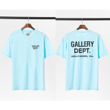 Outer Single Gallery Dept Classic Letter Basic Slogan Logo Printed Short Sleeve American High Street T-shirt Pure Cotton
