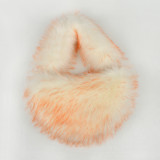 Winter  Multicolor Soft High Quality Fashion Warm Hats Faux Raccoon Fur Hat bag sets Women