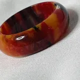 Amazon Acrylic Resin Personalized Simple Colorful Rainbow Ring, European and American Cross border New Product Ring, Female Spot