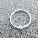 Wish Cross border Fashion Circle Vertical Middle Finger Fun Ring European and American Style Funny Creative Festival Gift Ring