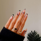Wearing nail products, Christmas series flat nails false nail nail nail patches, removable nail patches