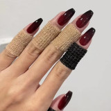 Wearing nail products, Christmas series flat nails false nail nail nail patches, removable nail patches