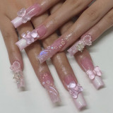 Wearing short nail patches, solid color collection, finished nail patches, detachable nail patches, fake nail patches