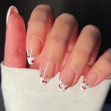 Wearing short nail patches, solid color collection, finished nail patches, detachable nail patches, fake nail patches