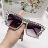 Diamond sun glasses for ladies party fashion women glasses sunglasses pink diamond shades
