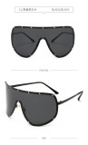18158sunglasses Sport Custom Logo Men Bicycle Outdoor Glasses PC UV400 Windproof Sport Sunglasses