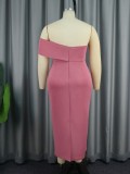 Pink Wholesale Price Factory Undefined Ladies Dress Evening Dresses