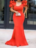 Mermaid Celebrate High Waist Night Out Christmas Women's Evening Dresses
