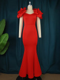 Mermaid Celebrate High Waist Night Out Christmas Women's Evening Dresses