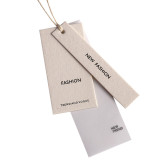 Clothing store hang tag ordering/making clothing trademark thick special paper hang tag ordering/making hang tag certificate printing logo marking