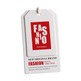 New Hanging Tag Printed Logo Men's and Women's Wear Hanging Card Manufacturing Trademark Thickened Special Paper Clothing Hanging Tag Universal Stock
