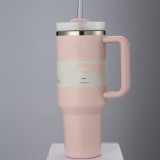 New Stanley 40oz Big Mac Straw Cup Insulation Cold Office Home Stainless Steel