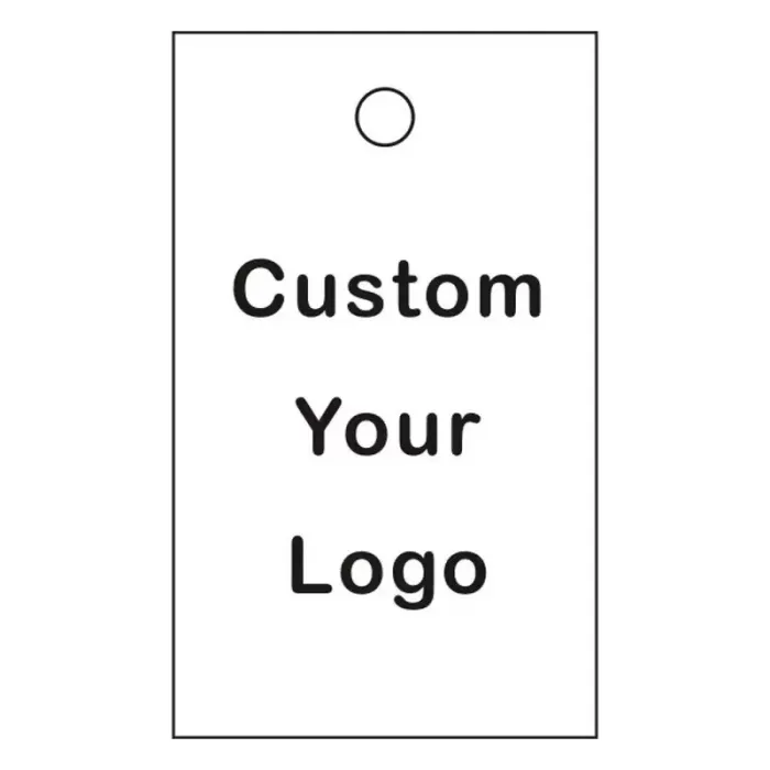 Clothing hang tag production logo women's clothing trademark hanging design Roland pattern hanging card paper development in stock