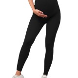Pregnant women's pants for spring and autumn, worn on the outside with small feet, high waist, and leggings. Fashionable new style for early pregnancy with high elasticity, quick drying, and moisture absorption