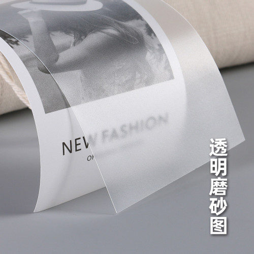 Clothing hang tag production, special paper, soft plastic hang tag production, printed logo, women's clothing store, light luxury label, hanging card in stock