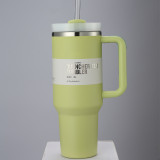 New Stanley 40oz Big Mac Straw Cup Insulation Cold Office Home Stainless Steel