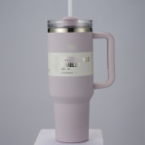 New Stanley 40oz Big Mac Straw Cup Insulation Cold Office Home Stainless Steel