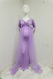 Amazon Wish Pregnant Women Photography Dress Elastic Cotton Pregnant Women Photography Photography Dress Pregnant Women's Long Dress