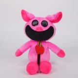 Cross border new product smiling critters terrifying smiling animal series doll pink pig plush toy