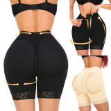 Manufacturer's direct sales of cross-border European and American low waisted and large-sized body shaping pants with zipper, crotch opening, buttocks lifting, and belly tightening pants A558