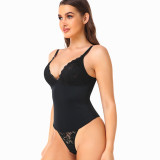 Cross border lace waist and buttocks underwear, tight and breathable, with a beautiful back strap, one piece oversized bodysuit T210631