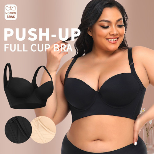 Gathering and collecting complementary breasts, seamless cup and vest style body shaping, beautiful back, long size sports bra V210618
