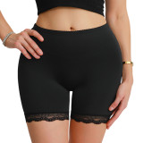 TOPMELON Cross border Body Shaping Tight Pants with Open Hips and Rich Hips, Lace Lifting Hip Pants A299
