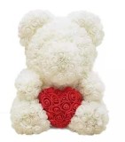Rose Bear Simulation Rose Bear Creative Christmas Valentine's Day Birthday Gift foam Rose Bear