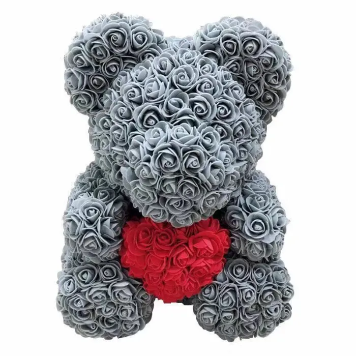 Cross border new rose hug bear soap bouquet Qixi Valentine's Day gift Amazon