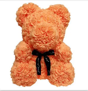 Cross border new rose hug bear soap bouquet Qixi Valentine's Day gift Amazon