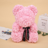 Rose Bear Simulation Rose Bear Creative Christmas Valentine's Day Birthday Gift foam Rose Bear