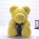 Manufacturers wholesale Qixi gifts creative rose bear gifts foam bear doll