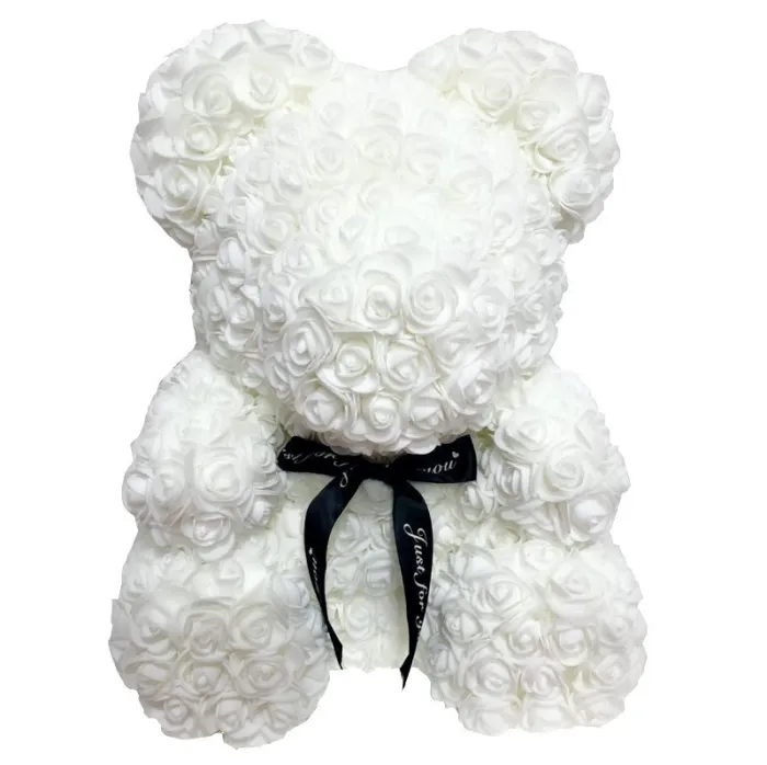 Factory direct sales pe imitation rose Qixi Valentine's Day gift decorations foam bear eternal soap fake flowers creativity