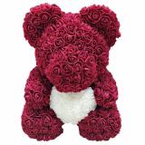Rose Bear Eternal Rose Bear Creative Qixi Birthday Gift foam Rose Bear