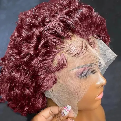 Human hair Xuchang lace wig