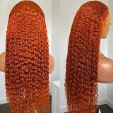 Ginger 350 # lace front human hair wigs