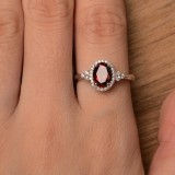 Jiuqin Jewelry Wholesale Temu Shein Cross border E-commerce Supply Red Women's Rings, Engagement Wedding Rings